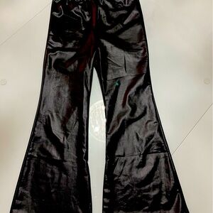 Girls adorable Pleather Flares